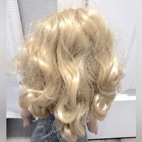 18” Cititoy Vinyl Girl Doll GS 126 Blonde Hair Moving EyeLids Blue Eyes - Picture 8 of 15